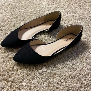 Black flats